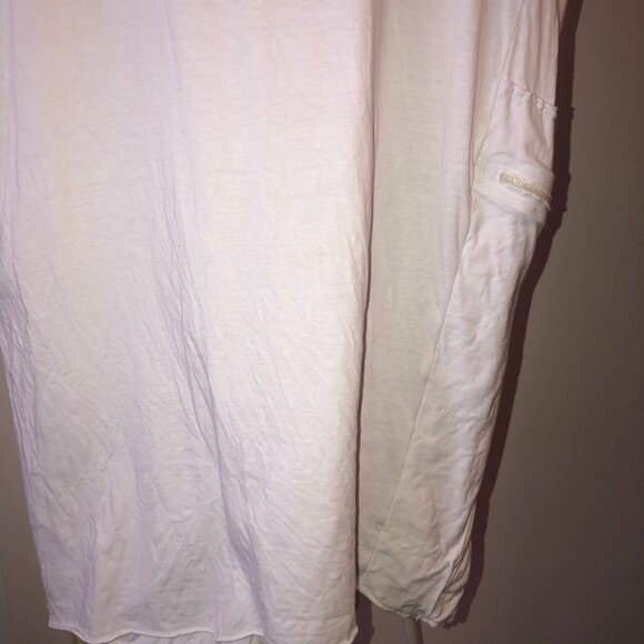 LA HAINE INSIDE US LONG WHITE T-SHIRT AVANT GARDE UNIQUE DESIGNER OWENS ITALY M - Picture 9 of 10